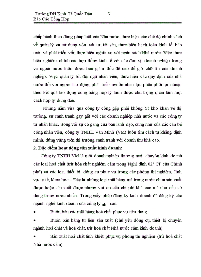 image for page Báo cáo thực tập tại công ty TNHH Văn Minh