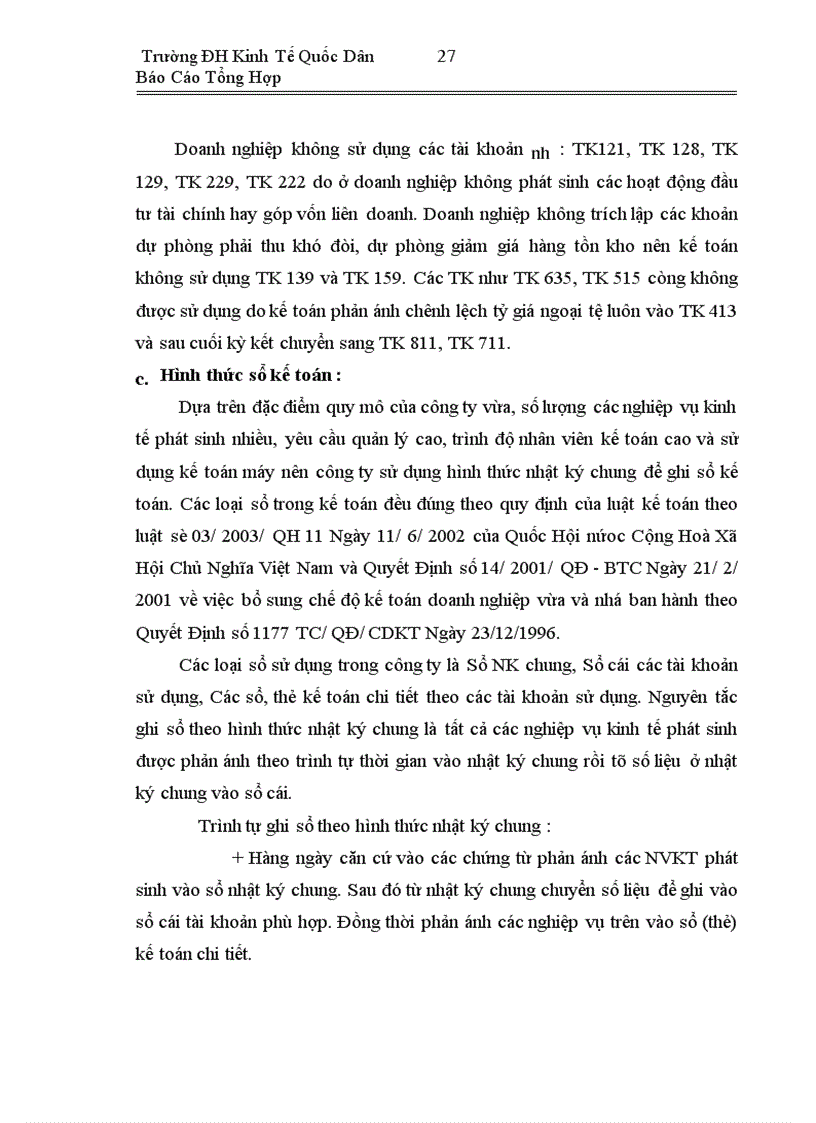 image for page Báo cáo thực tập tại công ty TNHH Văn Minh