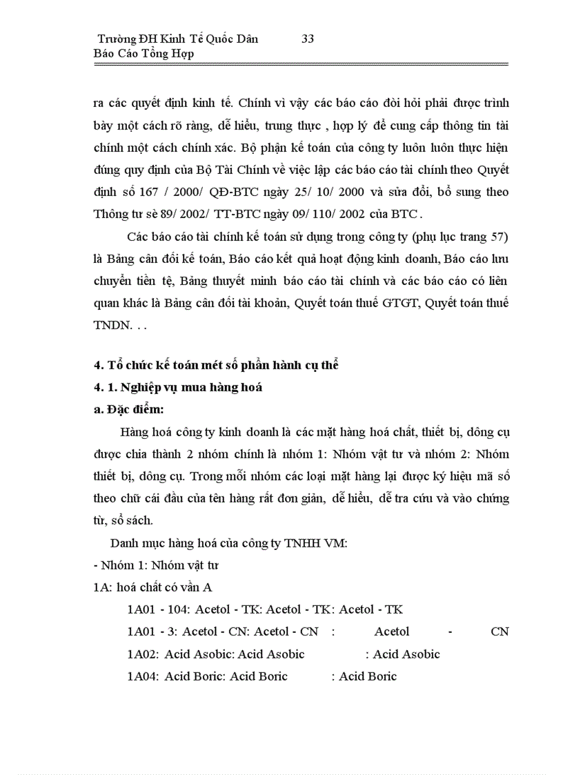 image for page Báo cáo thực tập tại công ty TNHH Văn Minh