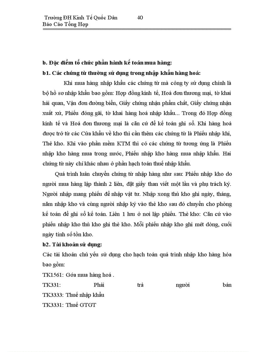 image for page Báo cáo thực tập tại công ty TNHH Văn Minh