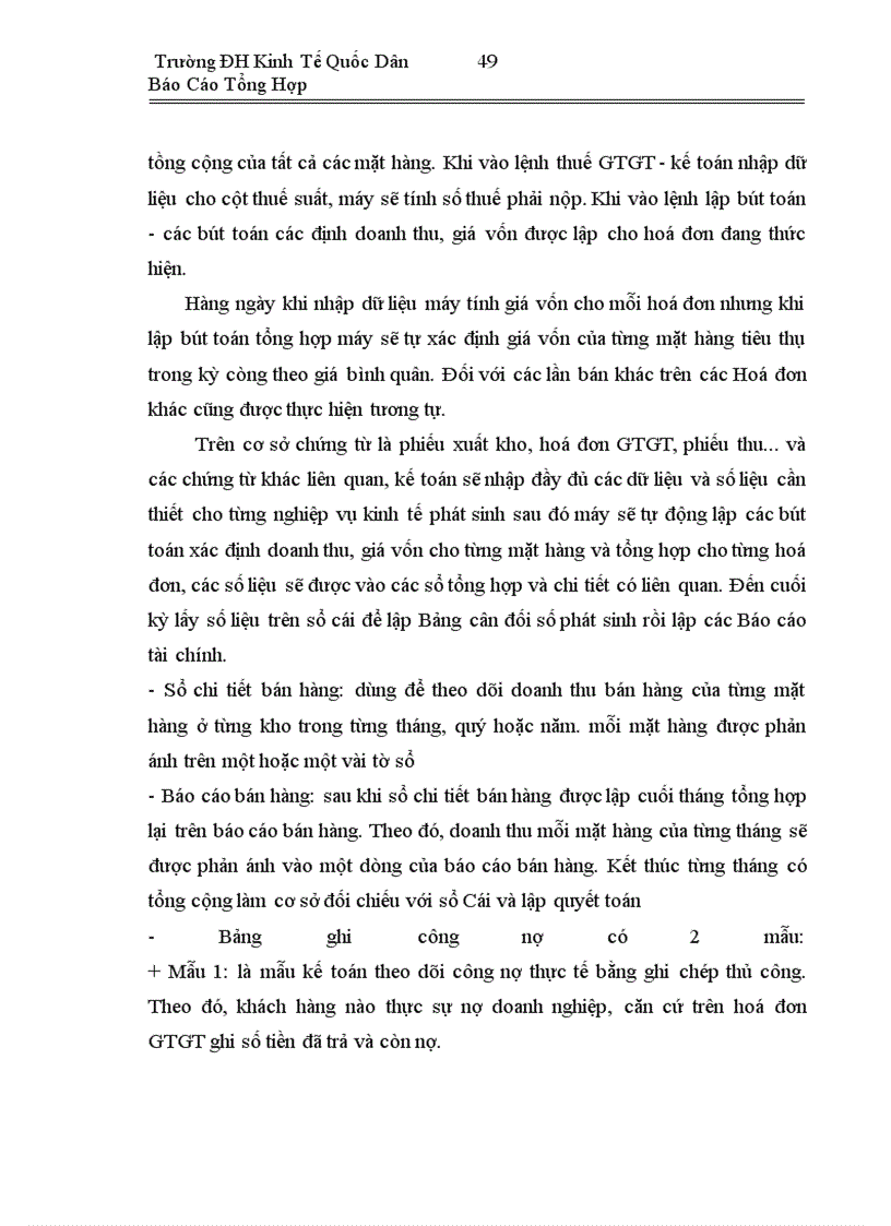 image for page Báo cáo thực tập tại công ty TNHH Văn Minh