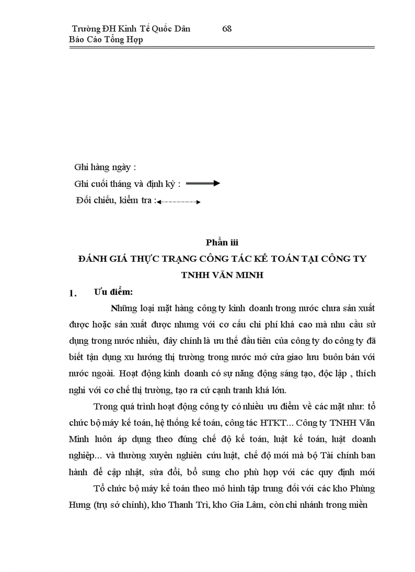 image for page Báo cáo thực tập tại công ty TNHH Văn Minh