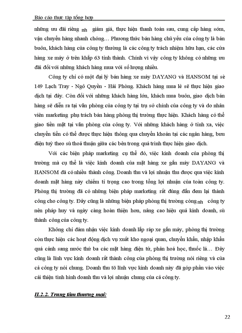 image for page Báo cáo thực tập tại Công ty Thương mại Dịch vụ và Xuất nhập khẩu Hải Phòng