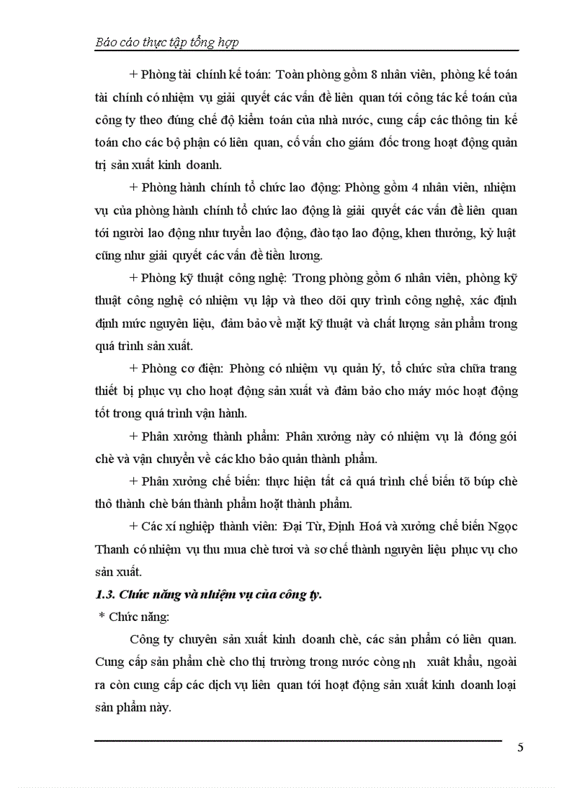 image for page Báo cáo thực tập tại Công ty Cổ phần Chè Kim Anh