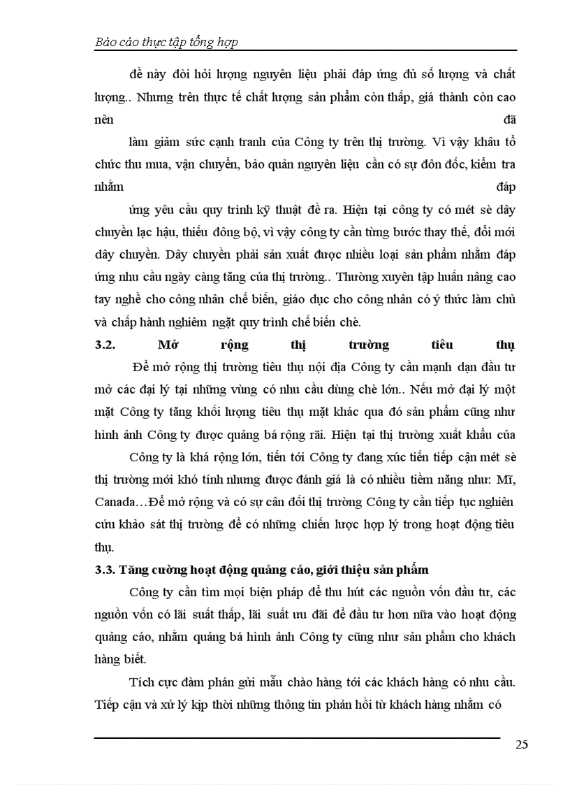 image for page Báo cáo thực tập tại Công ty Cổ phần Chè Kim Anh
