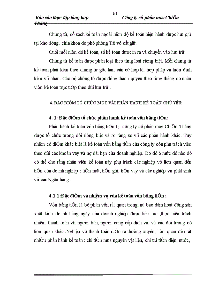 image for page Báo cáo thực tập tại Công ty cổ phần may Chiến Thắng