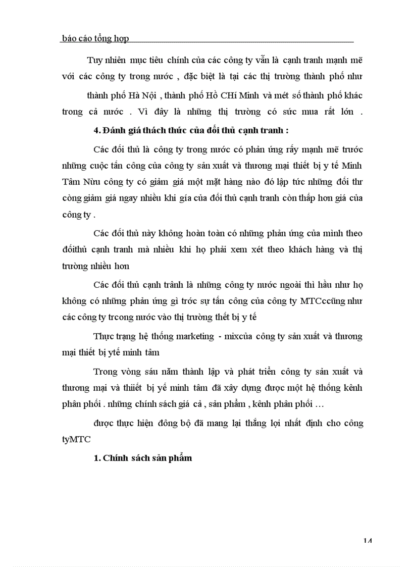 image for page Báo cáo thực tập tại công ty sản xuất và thương mại thiết bị y tế Minh Tâm