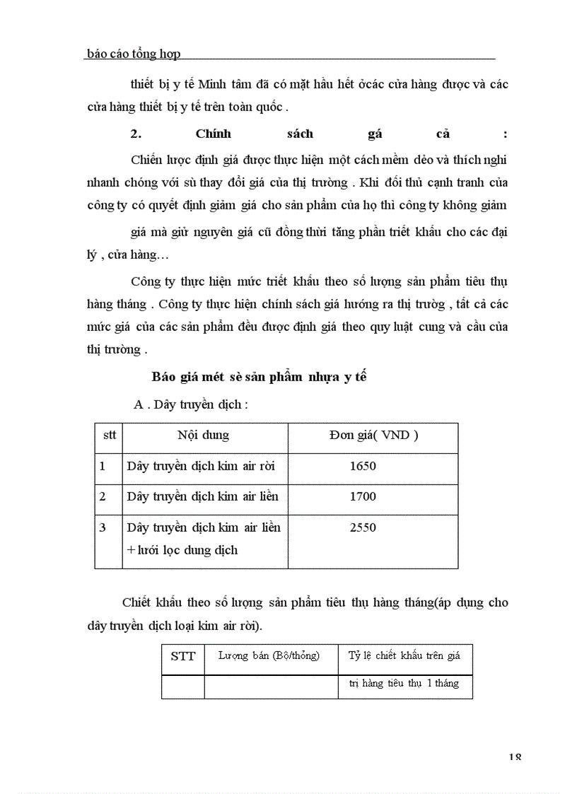 image for page Báo cáo thực tập tại công ty sản xuất và thương mại thiết bị y tế Minh Tâm