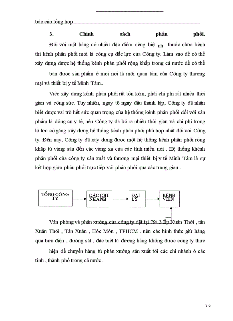 image for page Báo cáo thực tập tại công ty sản xuất và thương mại thiết bị y tế Minh Tâm