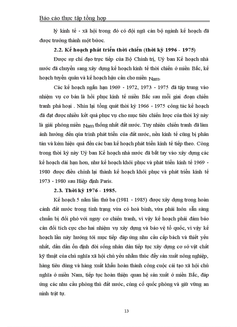 image for page Báo cáo thực tập tại Bộ Kế hoạch và Đầu tư