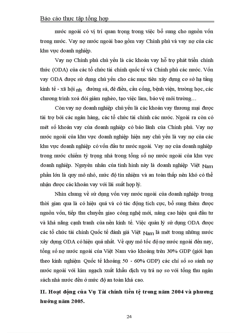 image for page Báo cáo thực tập tại Bộ Kế hoạch và Đầu tư