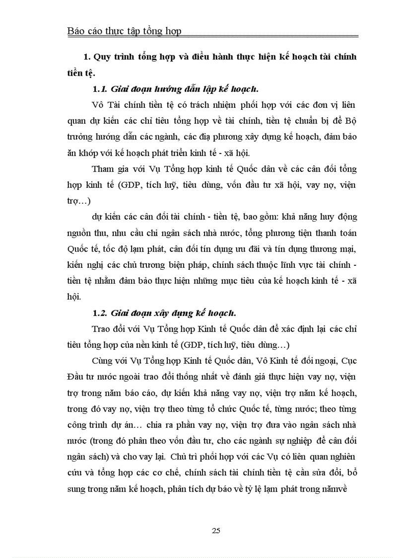 image for page Báo cáo thực tập tại Bộ Kế hoạch và Đầu tư