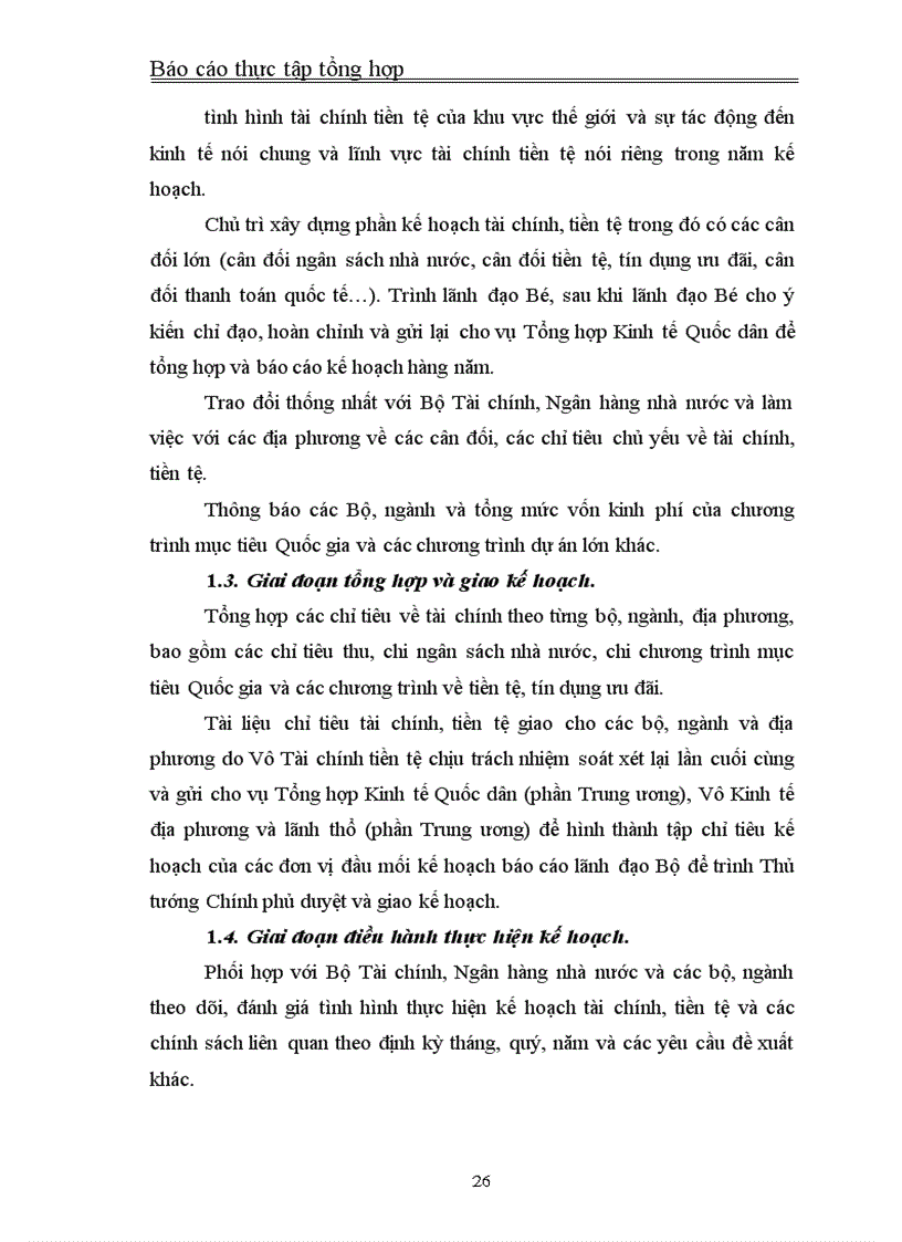 image for page Báo cáo thực tập tại Bộ Kế hoạch và Đầu tư