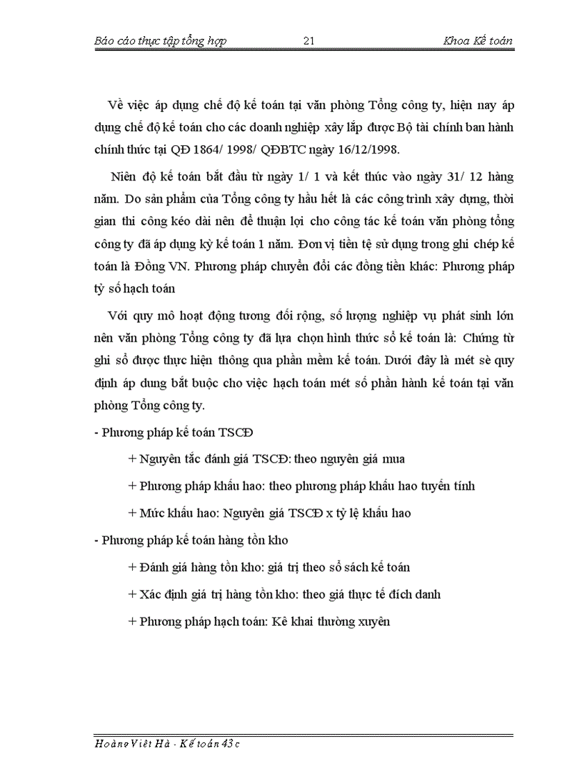 image for page Báo cáo thực tập tại Tổng công ty xây dựng nông nghiệp và phát triển nông thôn