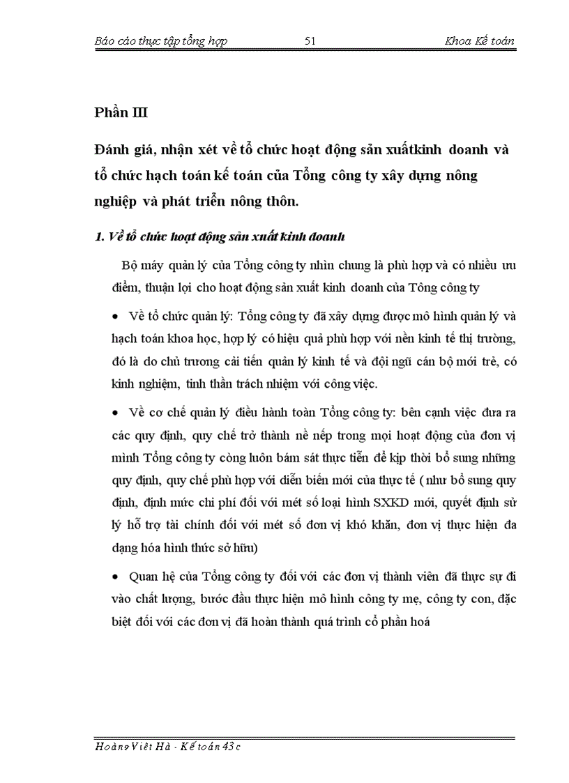 image for page Báo cáo thực tập tại Tổng công ty xây dựng nông nghiệp và phát triển nông thôn