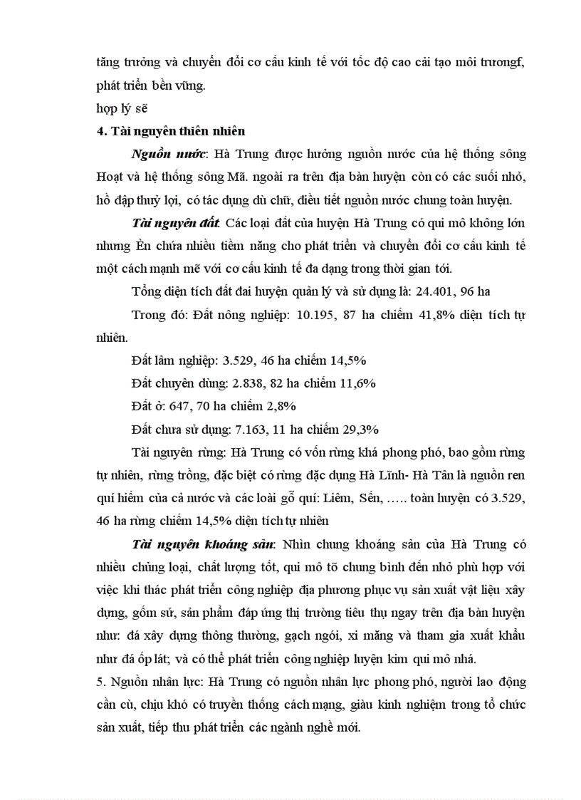 image for page Báo cáo thực tập tại Phòng nông nghiệp Hà Trung