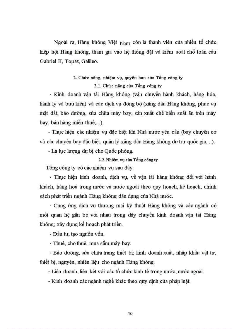 image for page Báo cáo thực tập tại Tổng công ty Hàng không Việt Nam