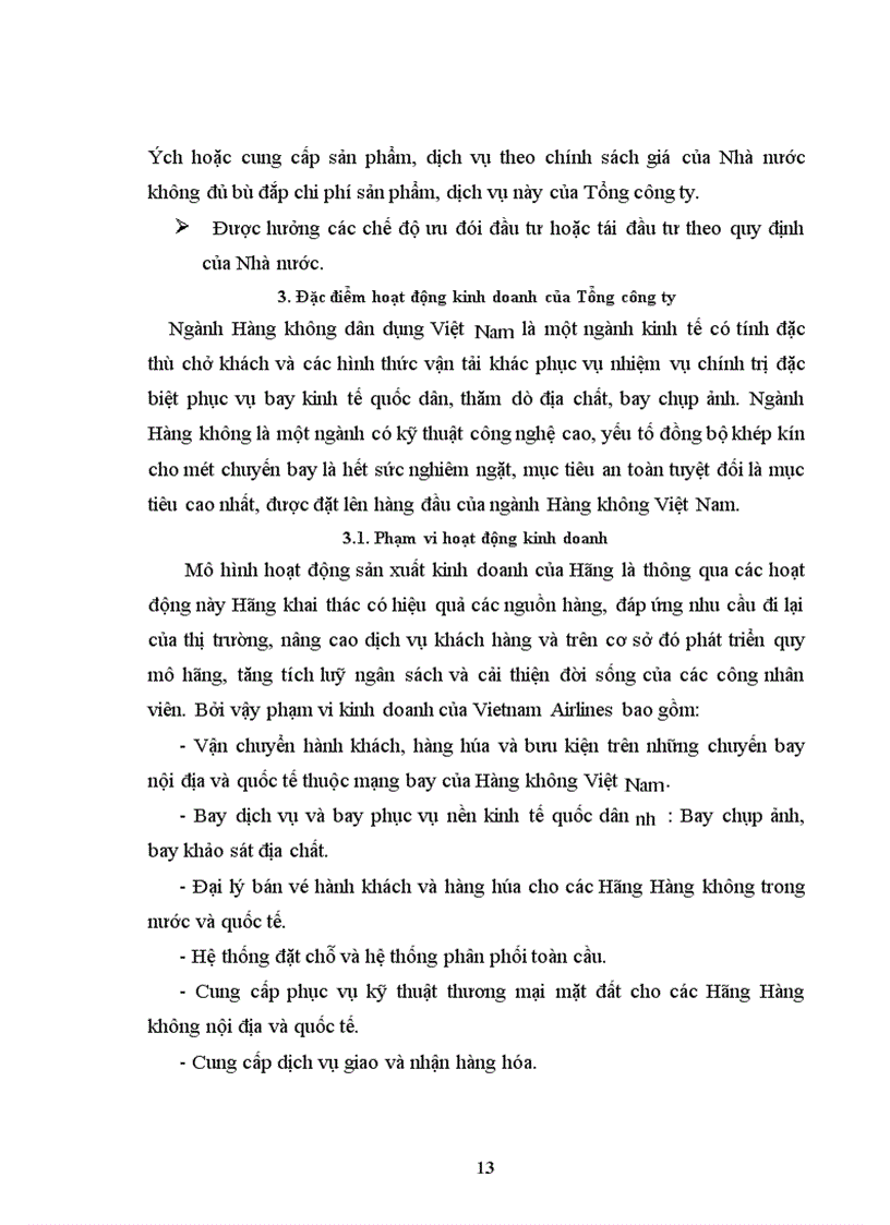 image for page Báo cáo thực tập tại Tổng công ty Hàng không Việt Nam