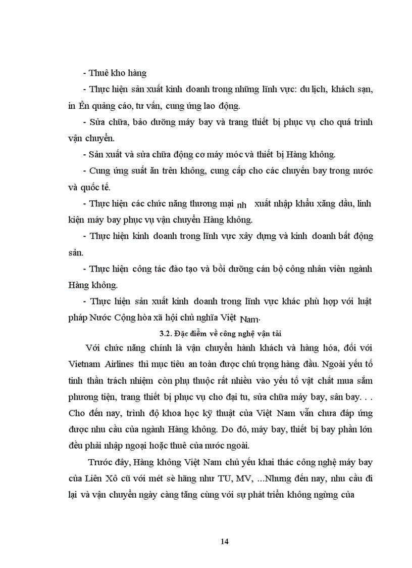 image for page Báo cáo thực tập tại Tổng công ty Hàng không Việt Nam