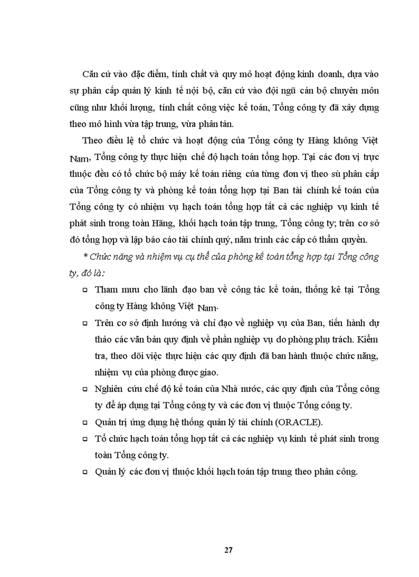 image for page Báo cáo thực tập tại Tổng công ty Hàng không Việt Nam