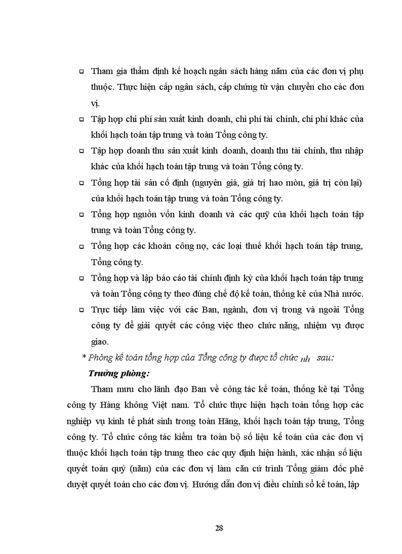 image for page Báo cáo thực tập tại Tổng công ty Hàng không Việt Nam