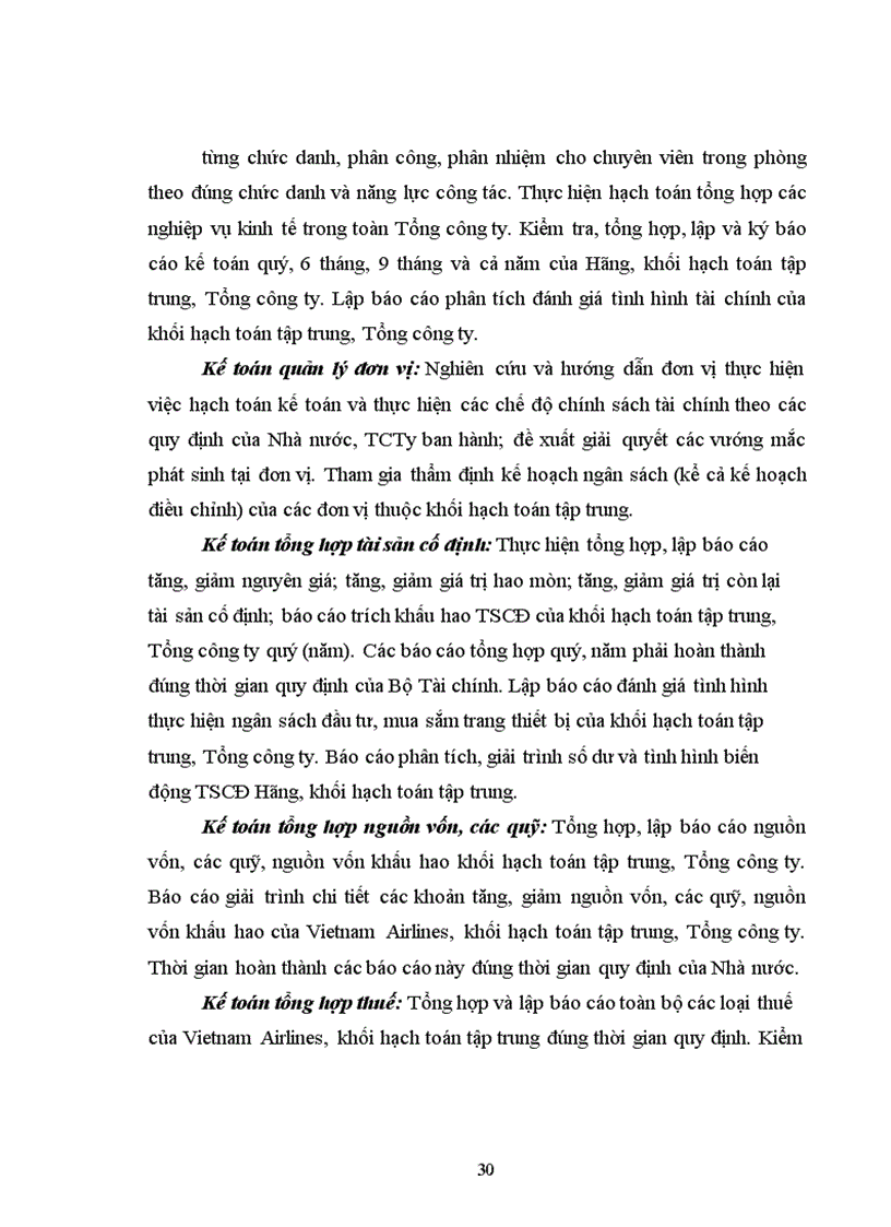 image for page Báo cáo thực tập tại Tổng công ty Hàng không Việt Nam