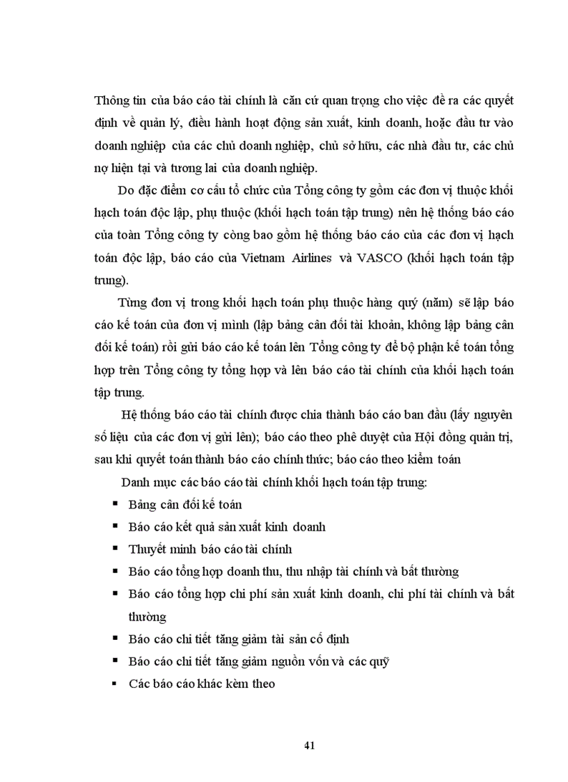 image for page Báo cáo thực tập tại Tổng công ty Hàng không Việt Nam