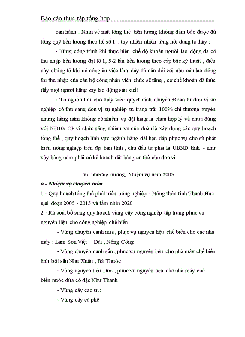 image for page Báo cáo thực tập tại Đoàn Khảo sát - Thiết kế - Quy hoạch Nông nghiệp Thanh Hóa