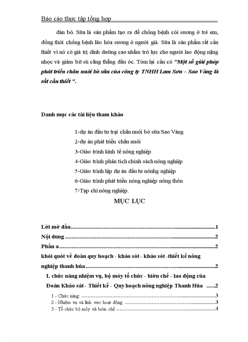 image for page Báo cáo thực tập tại Đoàn Khảo sát - Thiết kế - Quy hoạch Nông nghiệp Thanh Hóa
