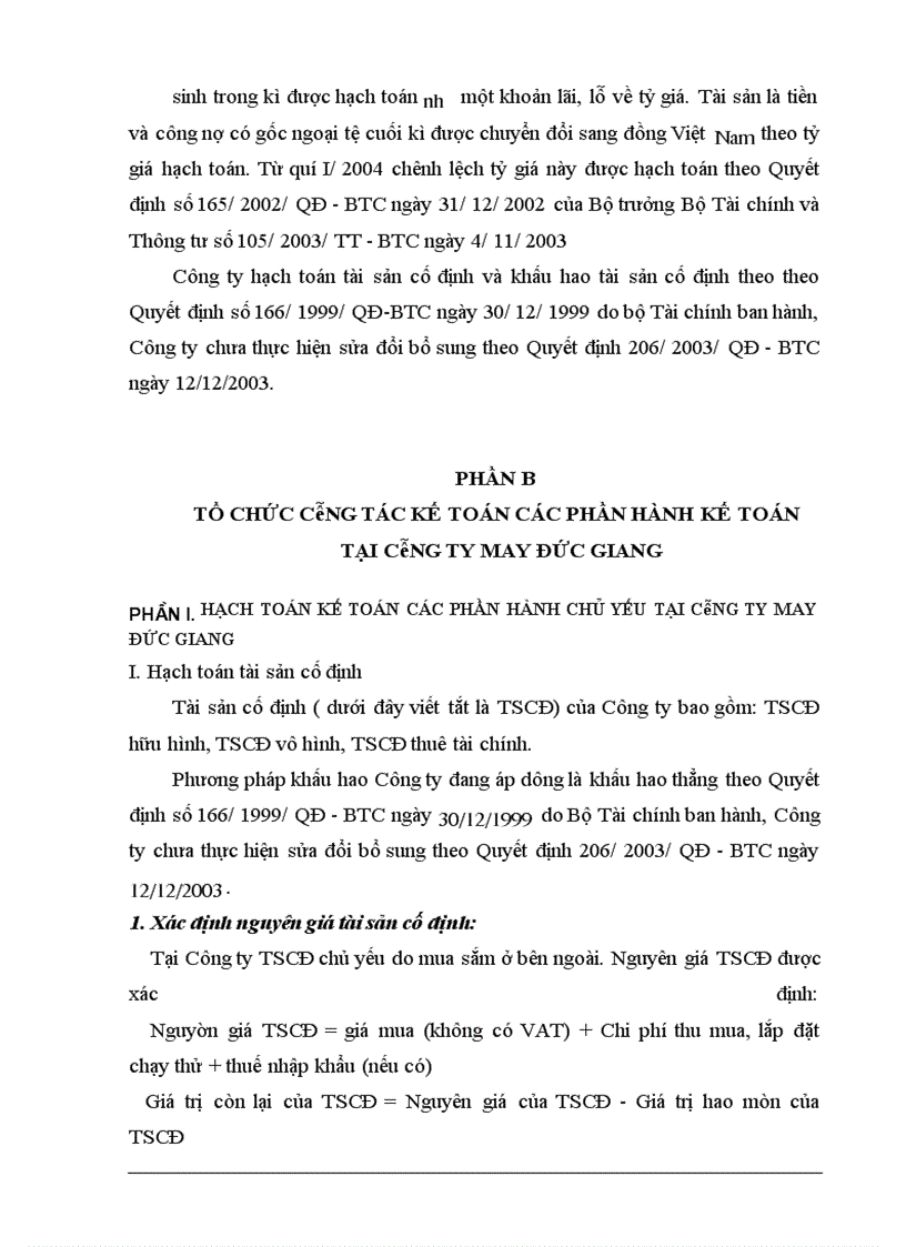 image for page Báo cáo thực tập tại Công ty May Đức Giang