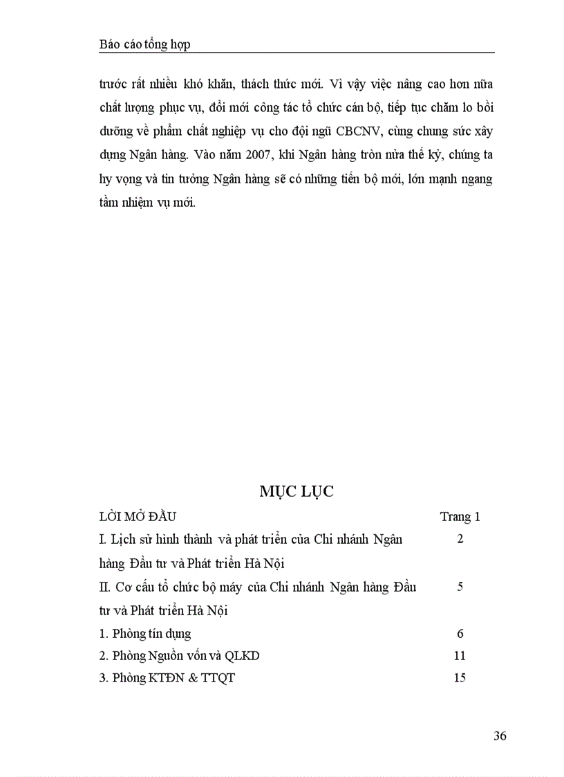 image for page Báo cáo thực tập tại Ngân hàng Đầu tư và Phát triển