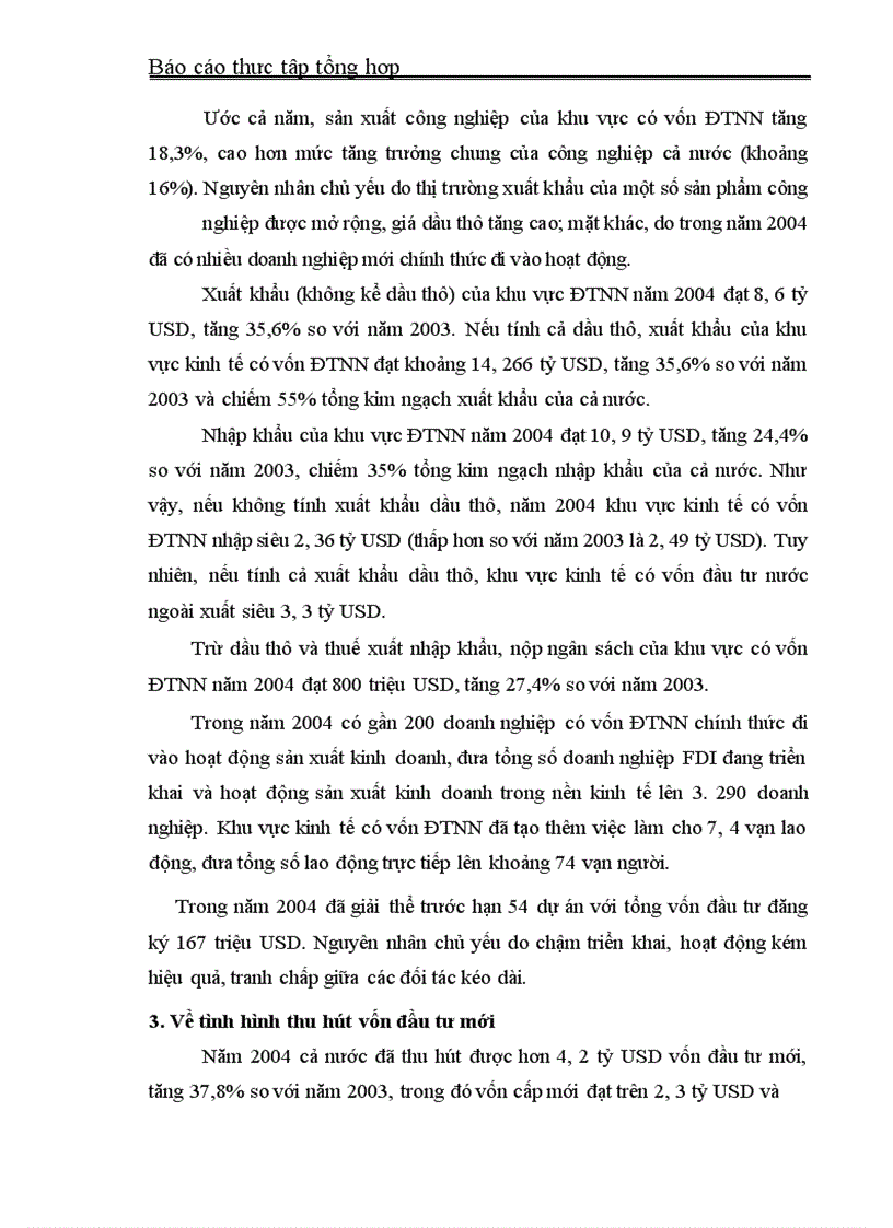 image for page Báo cáo thực tập tại Bộ Kế hoạch- Đầu tư và Cục ĐTNN