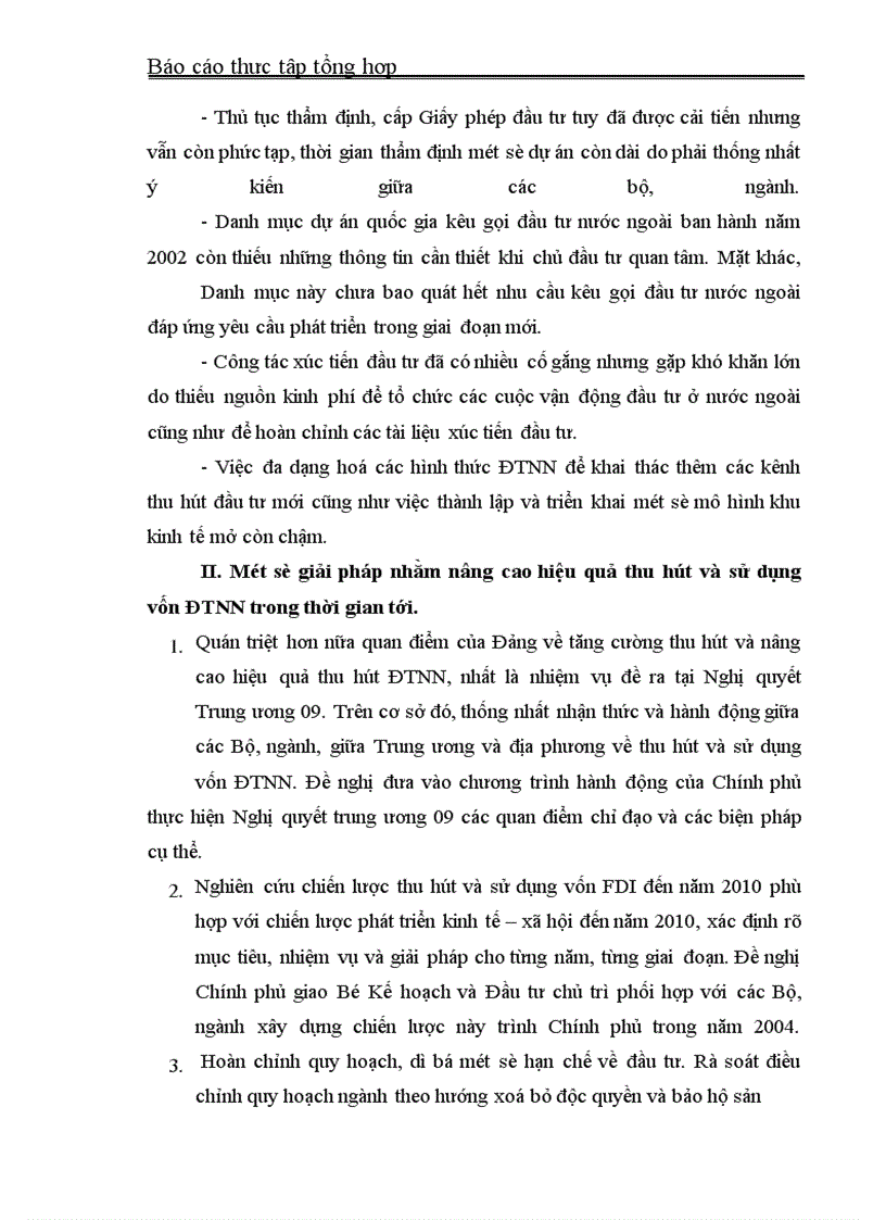 image for page Báo cáo thực tập tại Bộ Kế hoạch- Đầu tư và Cục ĐTNN