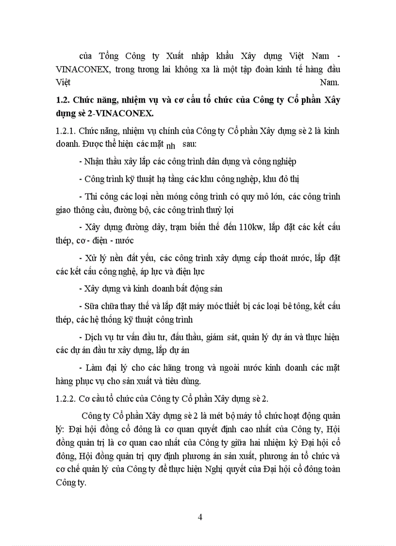 image for page Báo cáo thực tập tại Công ty Cổ phần Xây dựng số 2