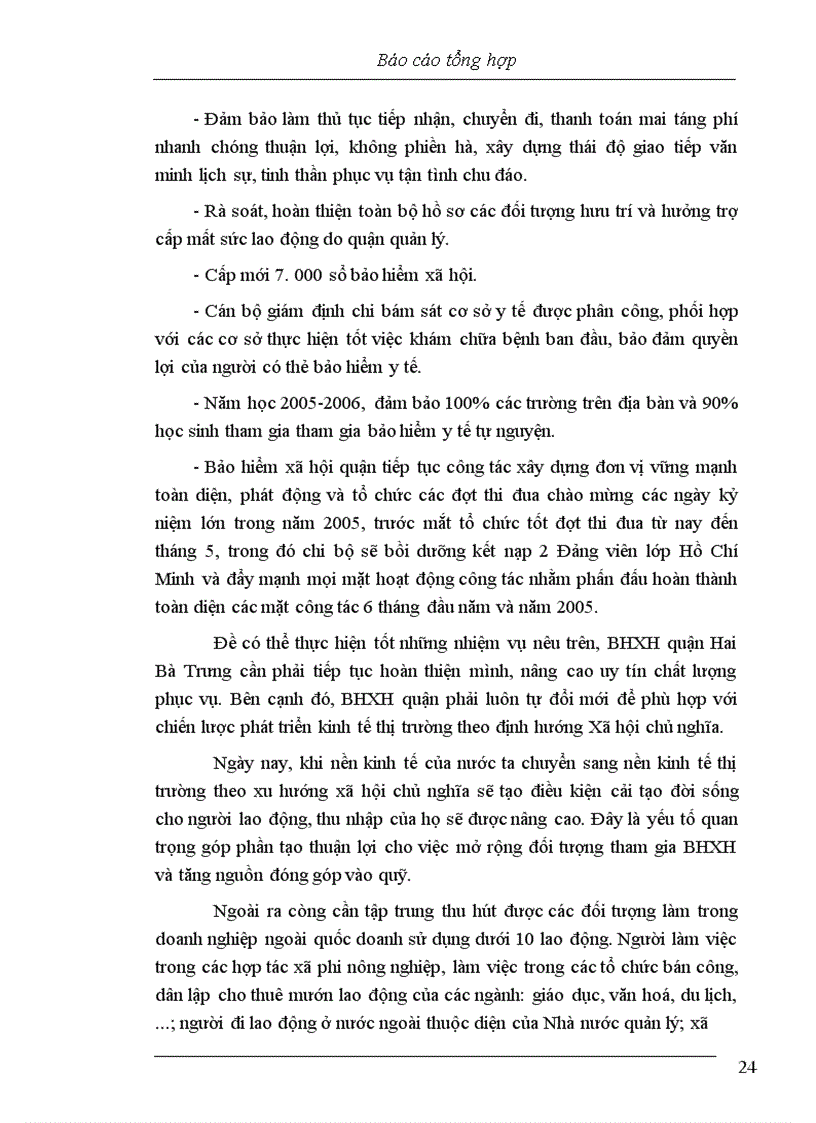 image for page Báo cáo thực tập tại BHXH quận Hai Bà Trưng