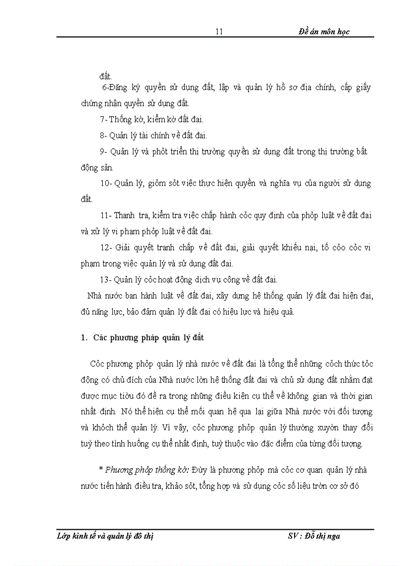 image for page Thực trạng và kiến nghị công tác quản lý và sử dụng đất tại huyện Tiên Du – TP. Bắc Ninh giai đoạn 2005 -2010
