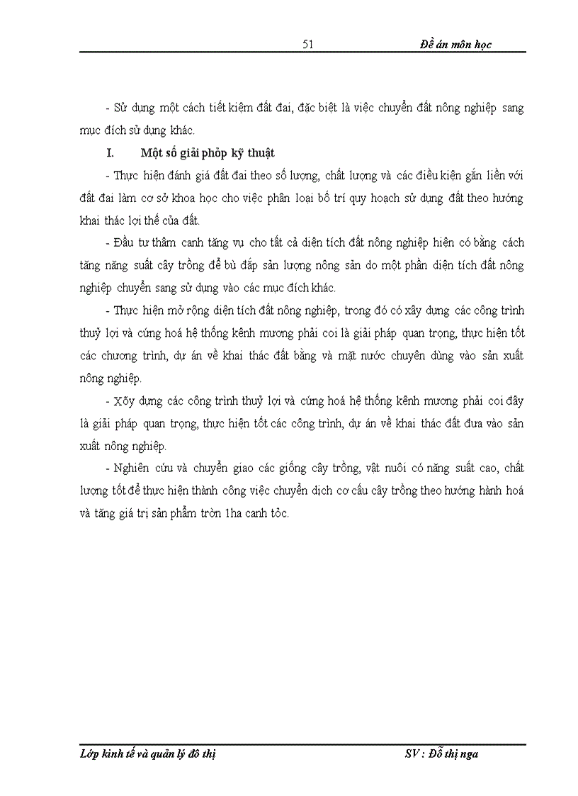 image for page Thực trạng và kiến nghị công tác quản lý và sử dụng đất tại huyện Tiên Du – TP. Bắc Ninh giai đoạn 2005 -2010