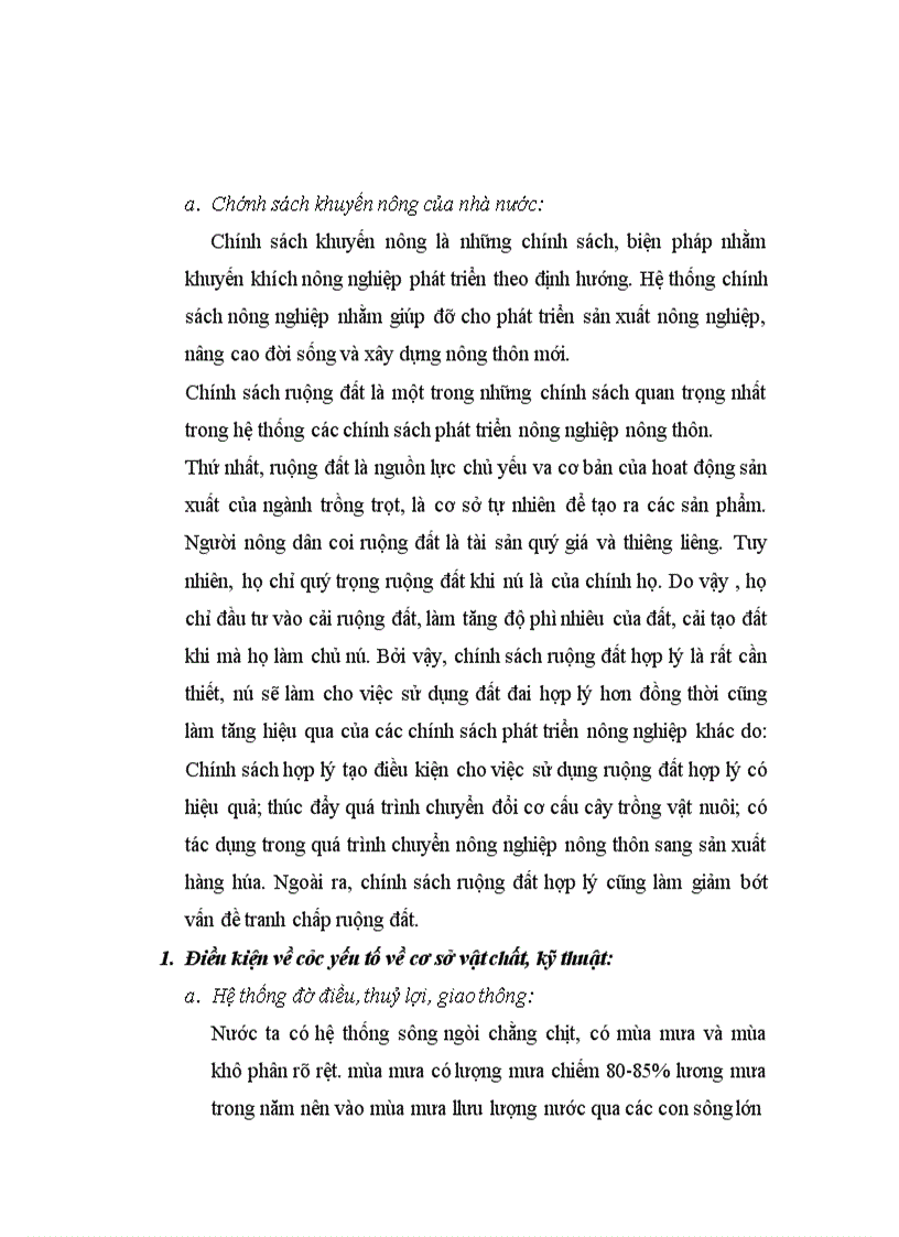 image for page Những nhân tố ảnh hưởng đến hiệu quả sử dụng đất trong ngành trồng trọt ở vùng đồng bằng sông hồng