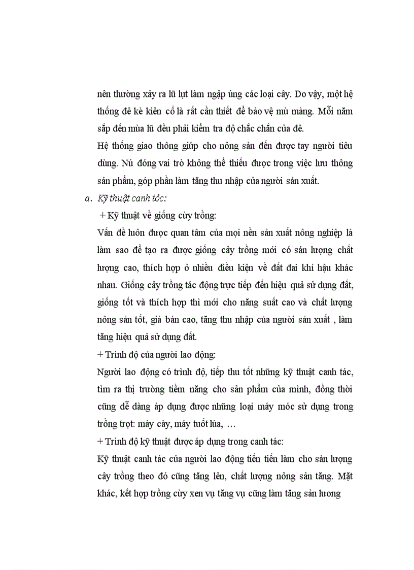 image for page Những nhân tố ảnh hưởng đến hiệu quả sử dụng đất trong ngành trồng trọt ở vùng đồng bằng sông hồng