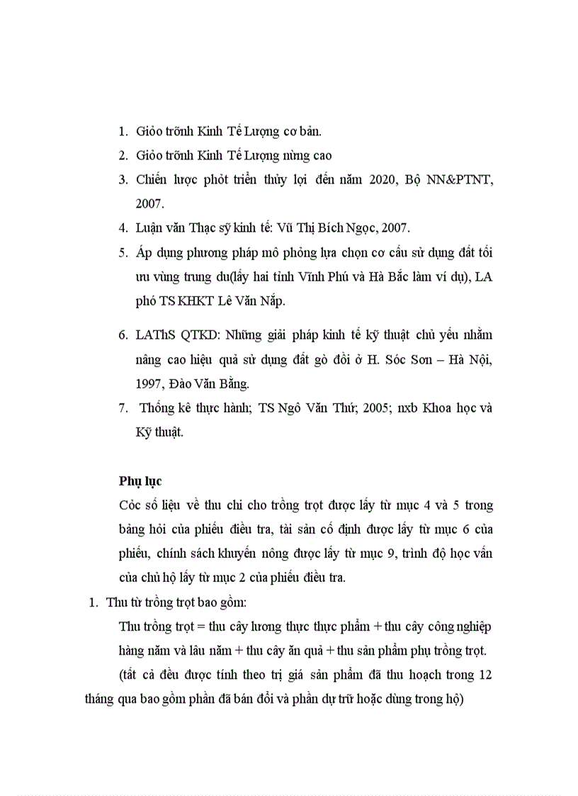 image for page Những nhân tố ảnh hưởng đến hiệu quả sử dụng đất trong ngành trồng trọt ở vùng đồng bằng sông hồng