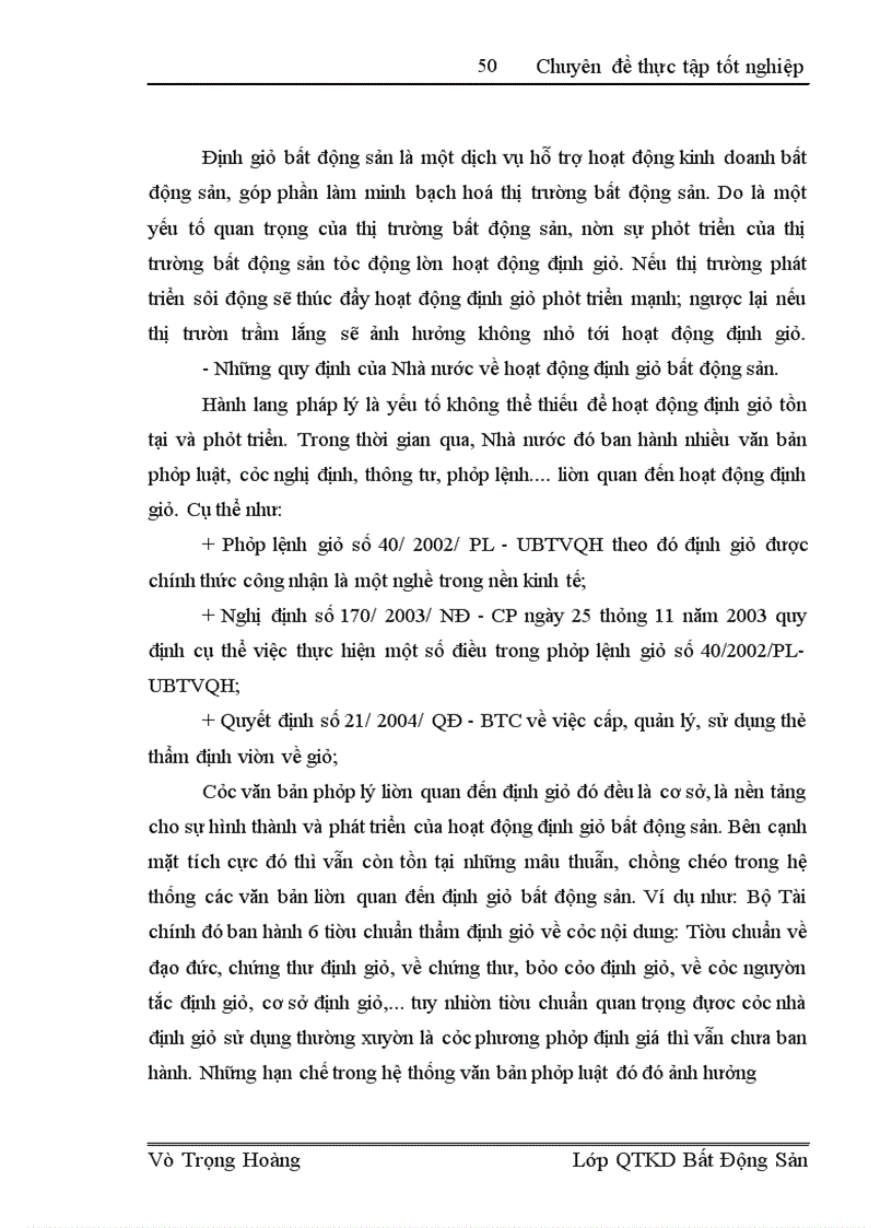 image for page Hoạt động định giá bất động sản tại Công ty Định giá và Dịch vụ tài chính Việt Nam