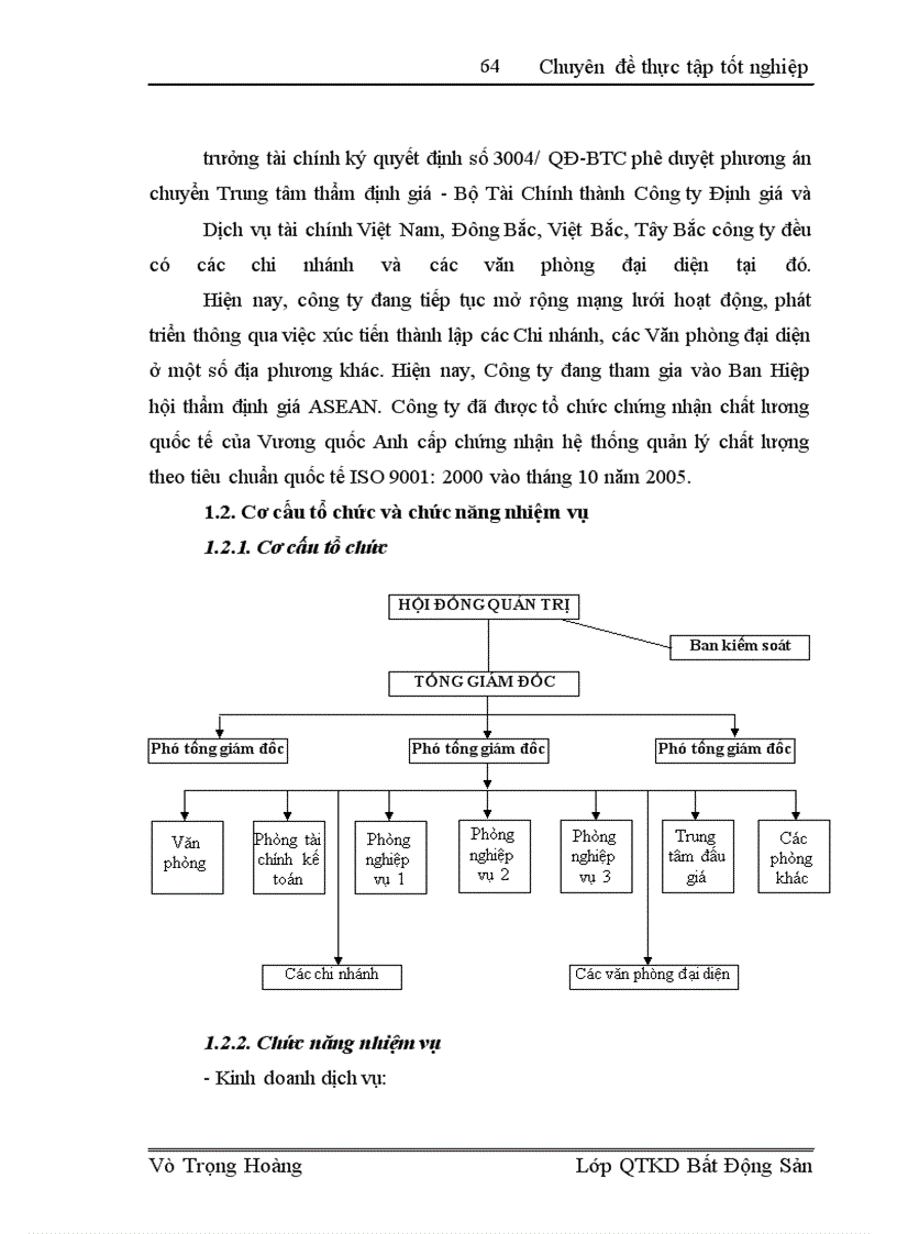 image for page Hoạt động định giá bất động sản tại Công ty Định giá và Dịch vụ tài chính Việt Nam