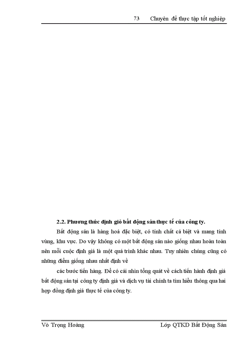 image for page Hoạt động định giá bất động sản tại Công ty Định giá và Dịch vụ tài chính Việt Nam