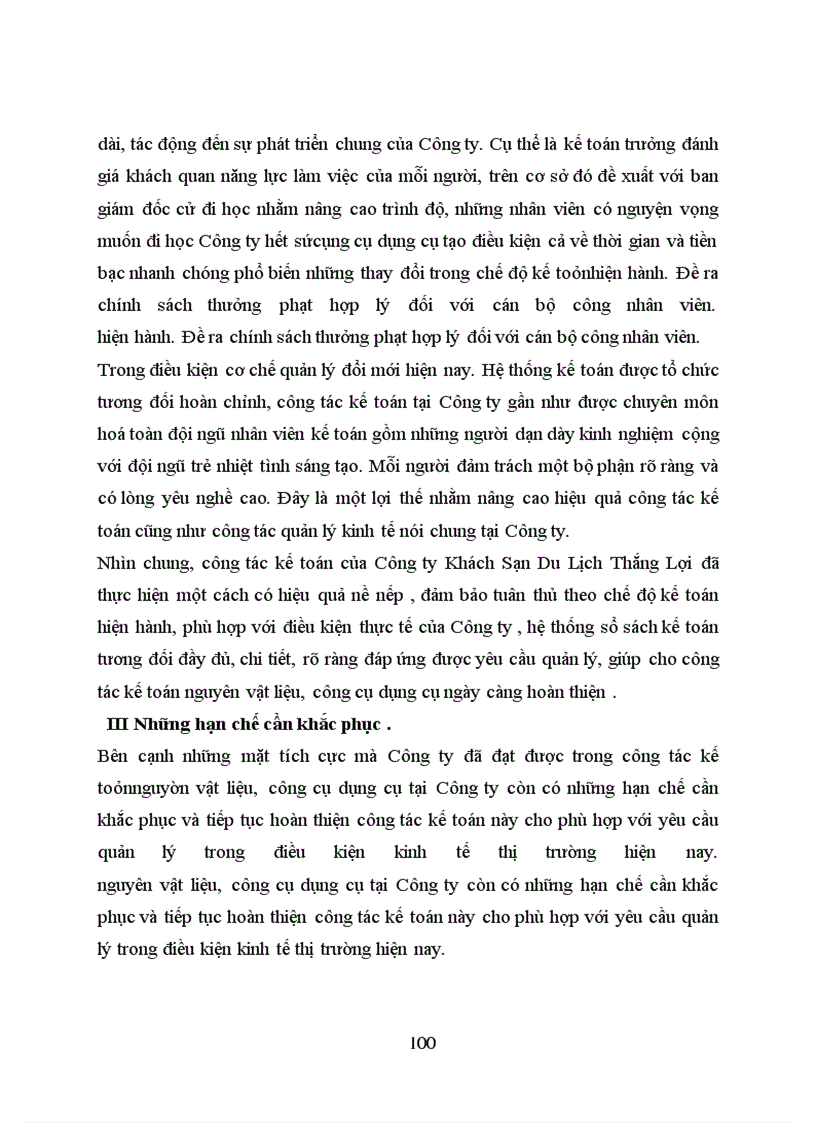 image for page Kế toán nguyên vật liệu – công cụ dụng cụ tại Công ty Khách Sạn Du Lịch Thắng Lợi