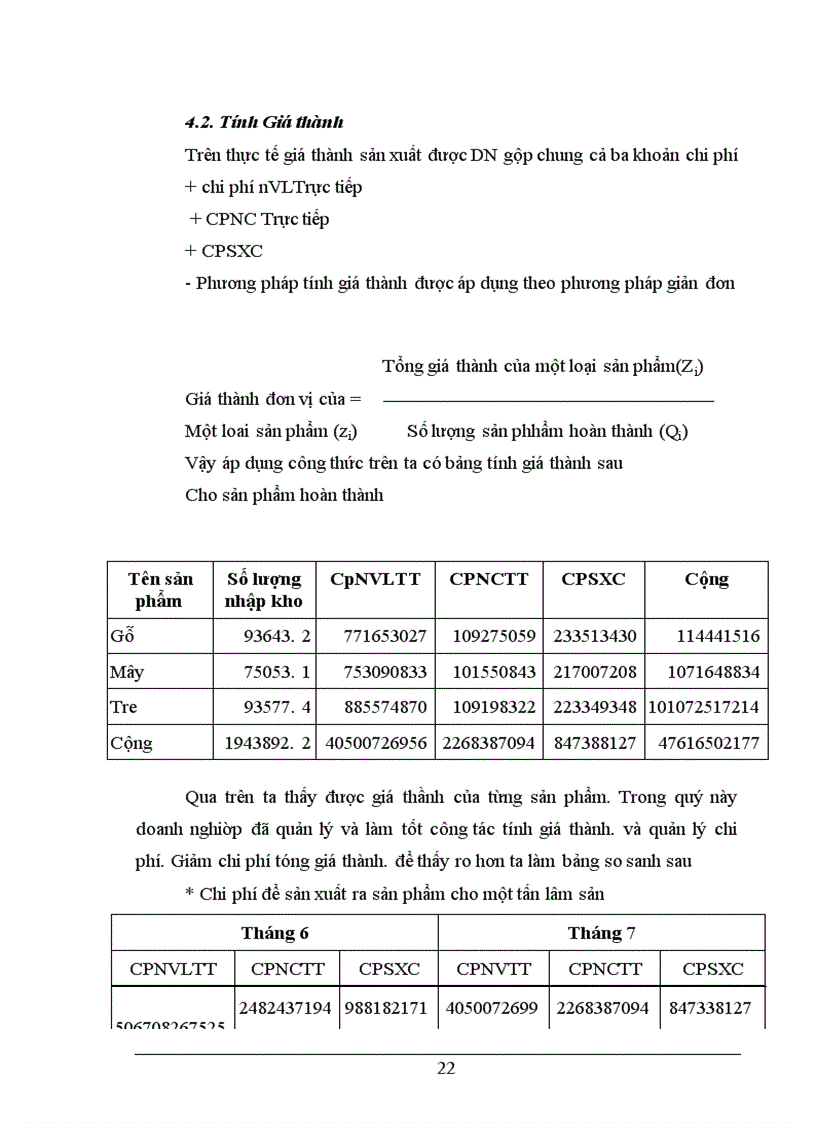 image for page Quản lý chi phí và tính giá thành sản phẩm tại DNTN Hoàng Nga