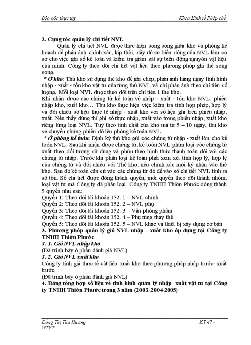 image for page Công tác quản lý nguyên vật liệu và công cụ dụng cụ tại Công ty TNHH Thiên Phước