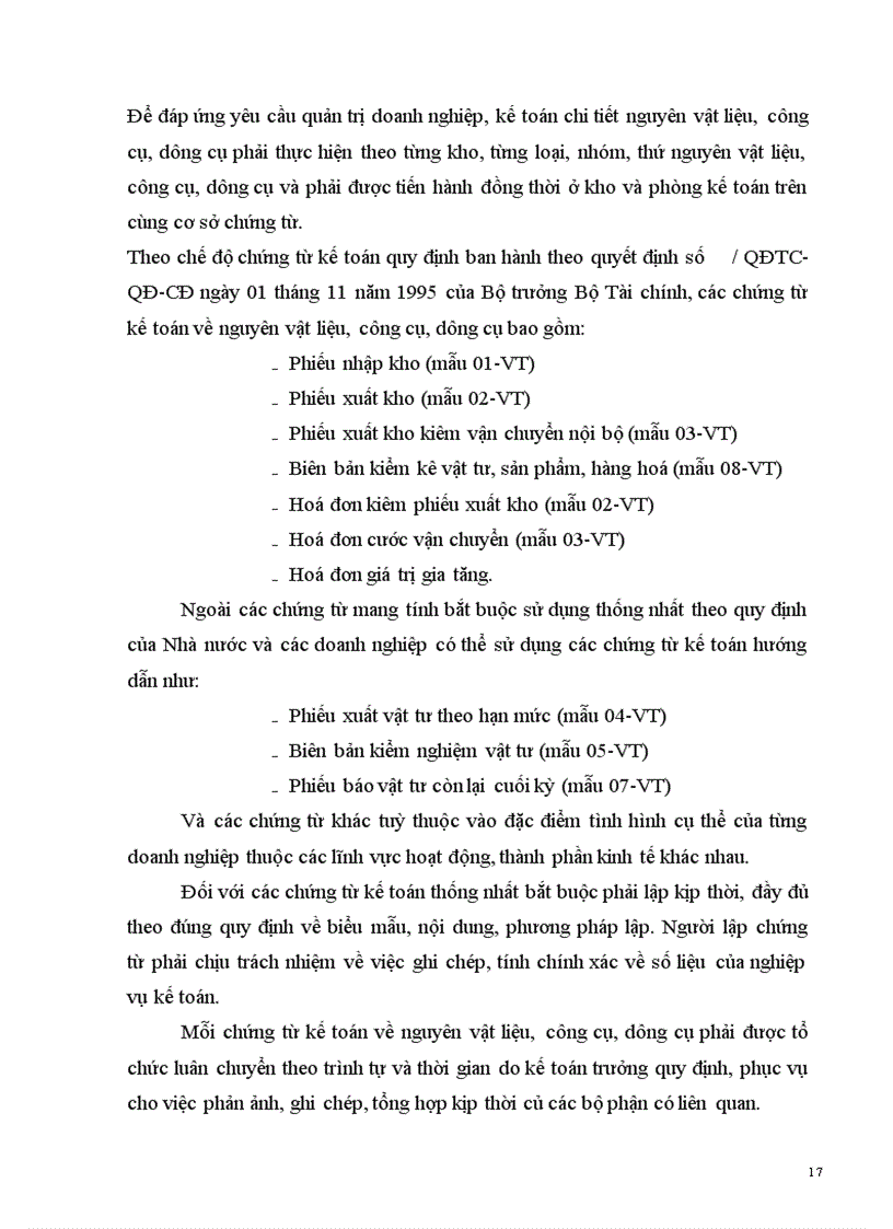 image for page Hoàn thiện công tác tổ chức kế toán chi phí về nguyên vật liệu, công cụ, dụng cụ tại Công ty Công nghệ Địa vật lý