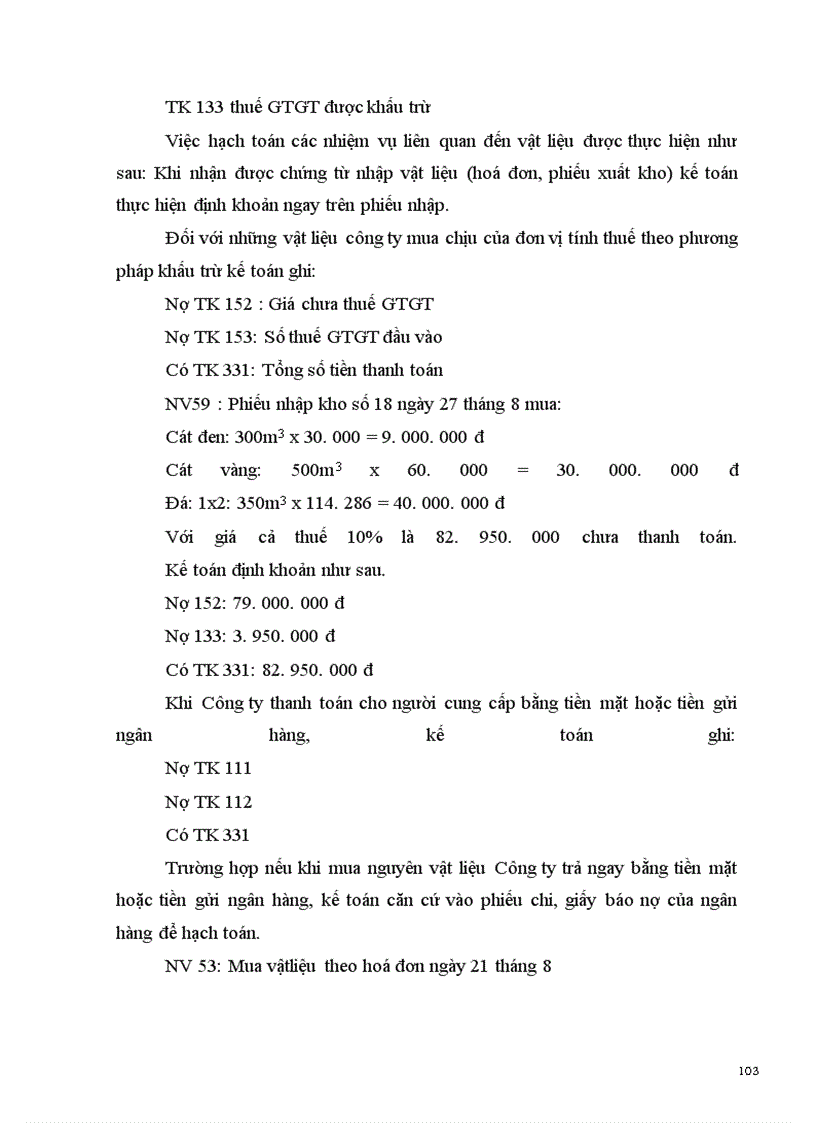 image for page Hoàn thiện công tác tổ chức kế toán chi phí về nguyên vật liệu, công cụ, dụng cụ tại Công ty Công nghệ Địa vật lý