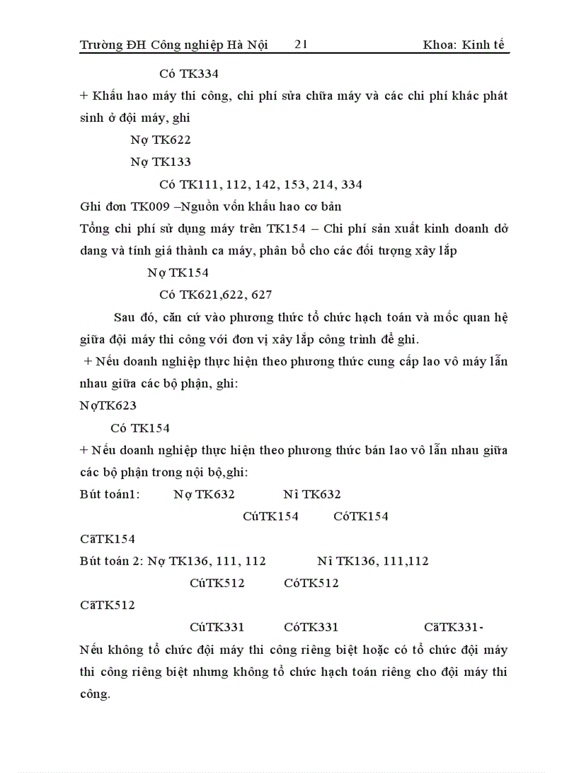 image for page Hoàn thiện công tác hạch toán chi phí sản xuất và tính giá thành sản phẩm tại Công ty xây dựng Sông Đà 8