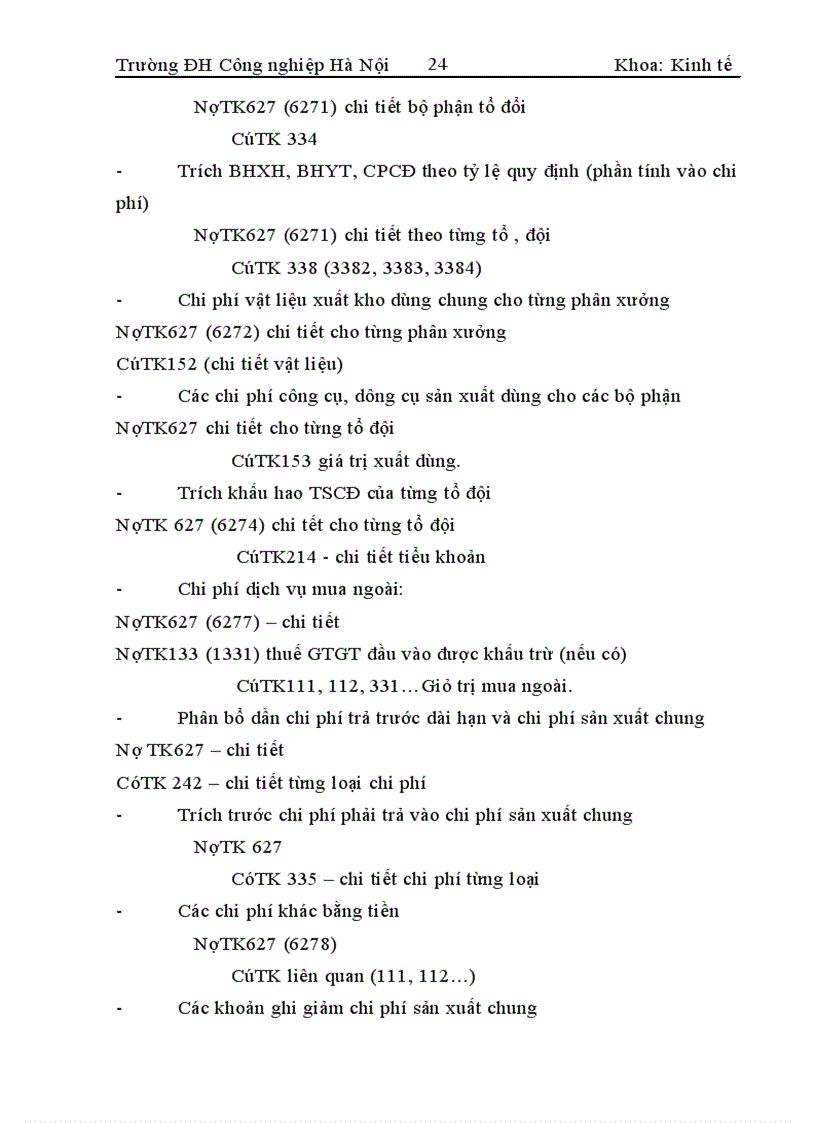 image for page Hoàn thiện công tác hạch toán chi phí sản xuất và tính giá thành sản phẩm tại Công ty xây dựng Sông Đà 8